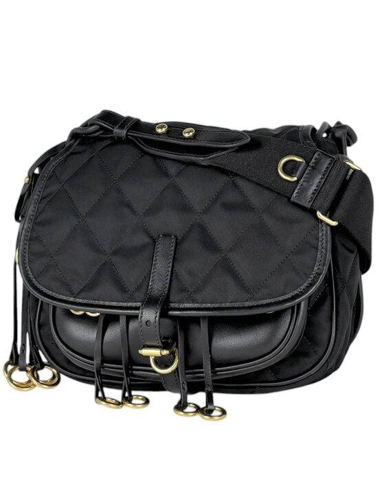 Prada Handbags - Prada Shoulder Bag Col Quilted Nylon Nero